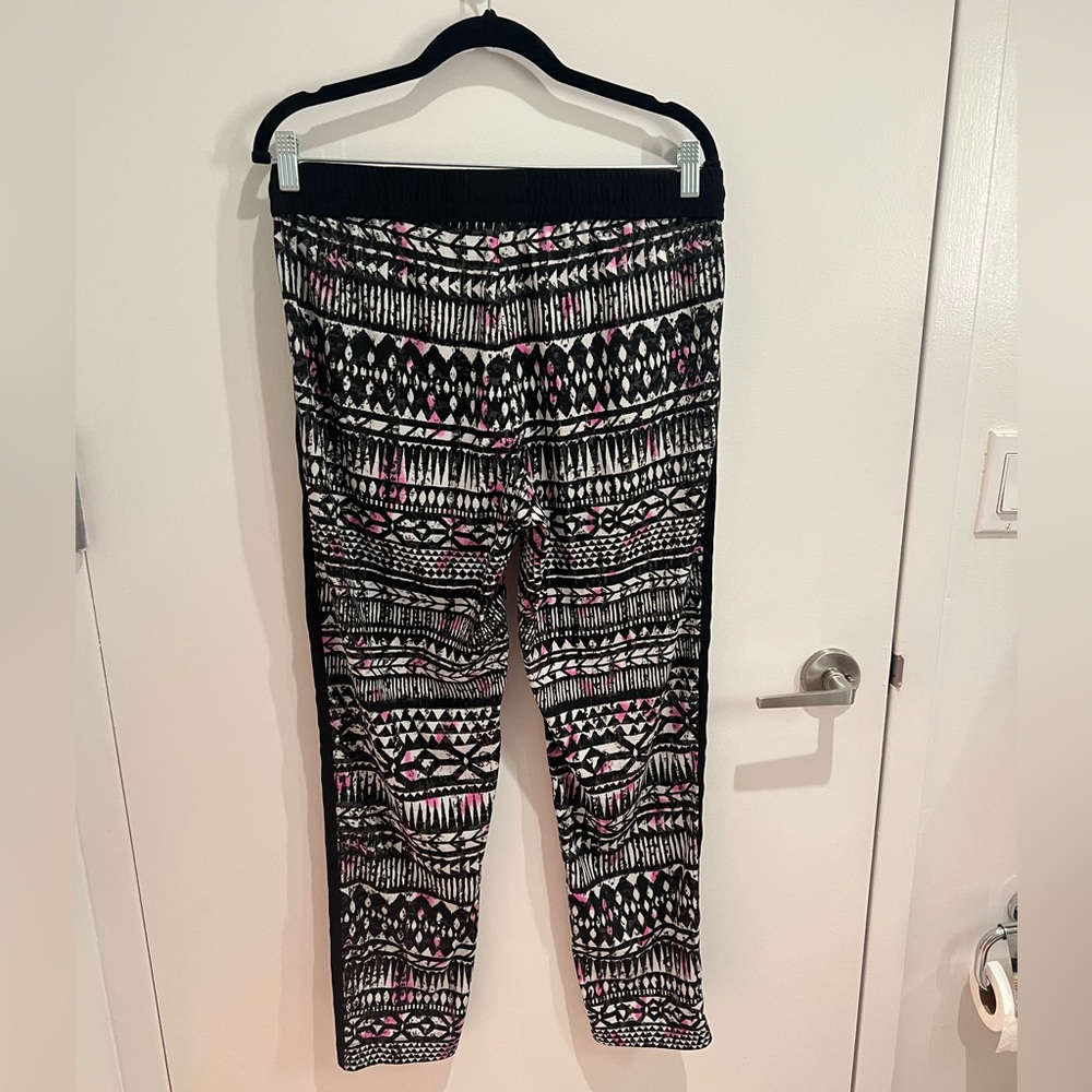 Black Express Patterned Pants - image 3